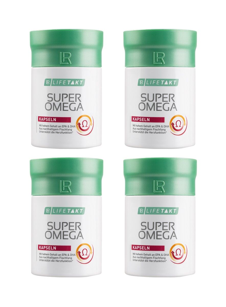 Super Omega 3 Kapsler 4er sæt