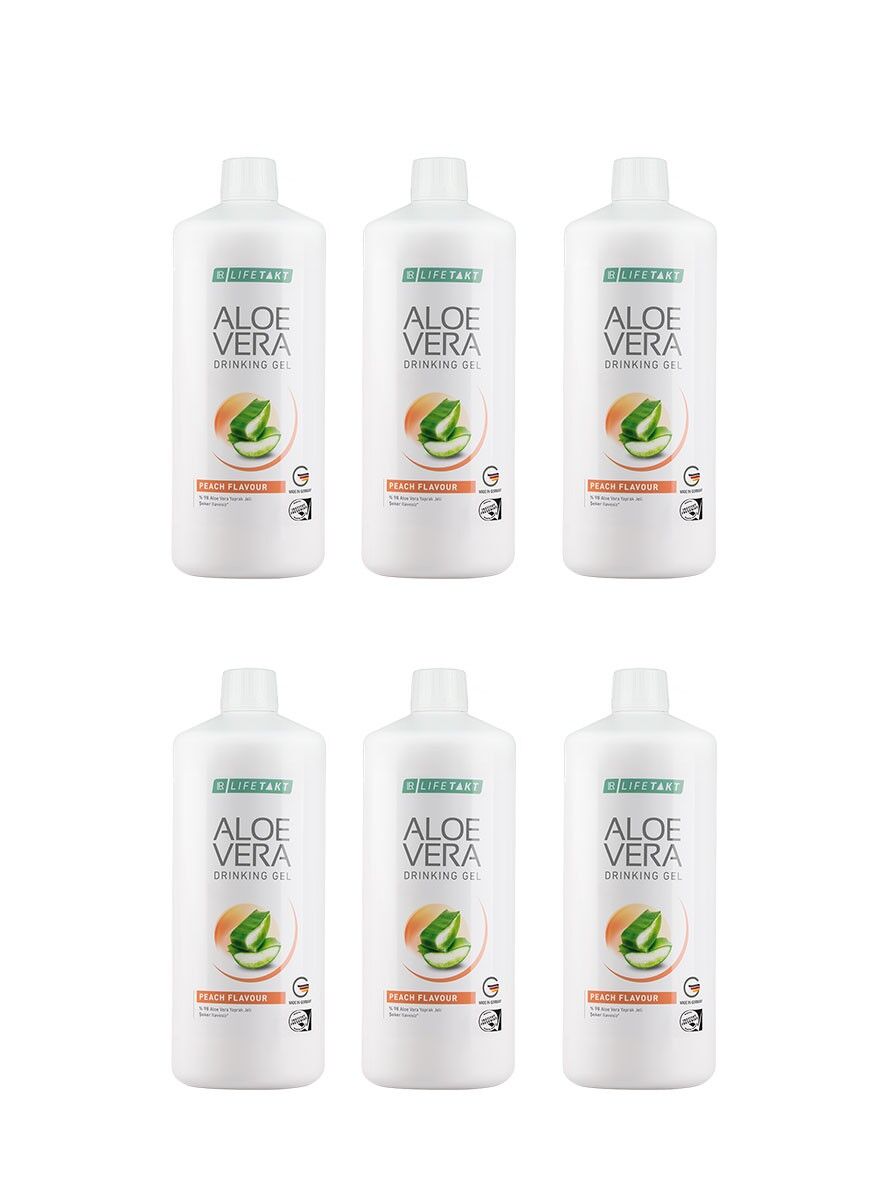 Aloe Vera Drik Fersken 6er