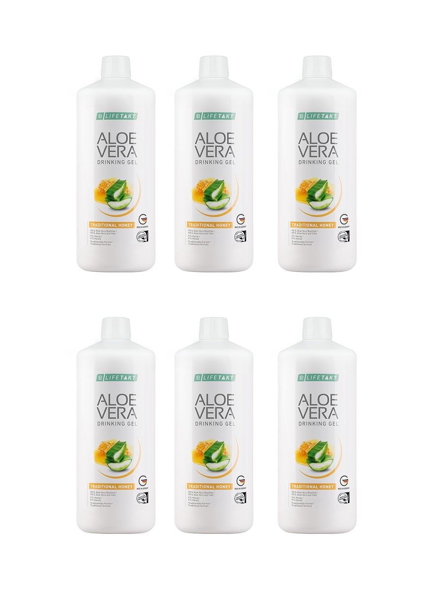 Aloe Vera Drik Honning 6er